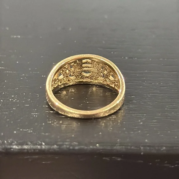 Harley-Davidson Vintage 10K Gold Ring - Size 7 - Picture 5 of 9